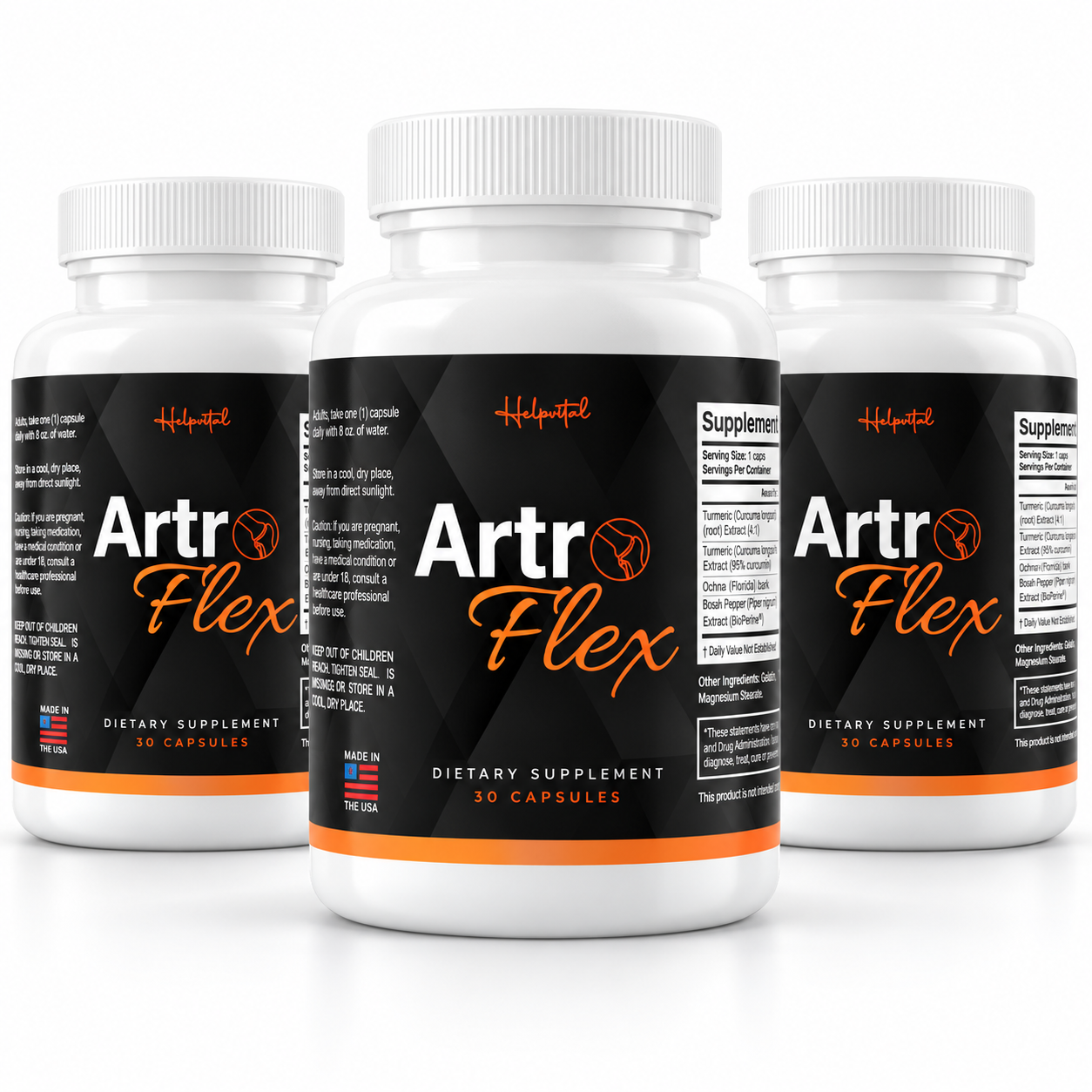3 ARTRO FLEX bottles