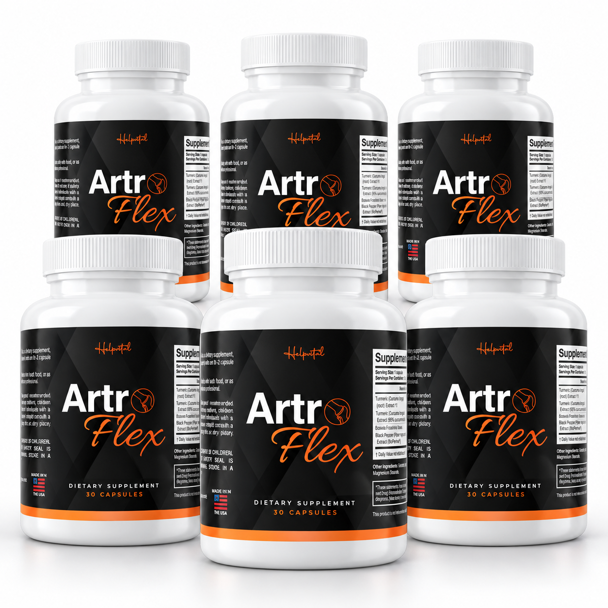 6 ARTRO FLEX bottles